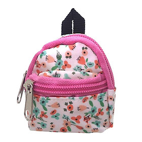 Doll Colorful Backpack 1:6 1:12 Doll Accessories Cute Mini Bags Backpack Schoolbag for Girl Dolls