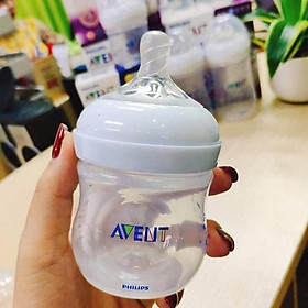 Bình sữa Avent bằng nhựa không có BPA 125ml. Bình Sữa Mô Phỏng Tự Nhiên