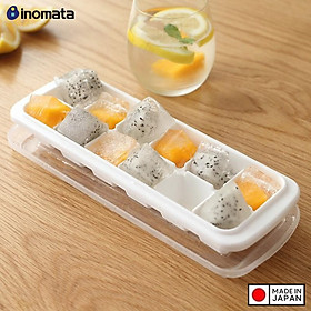 Khay làm đá có nắp đậy Inomata Cool Ice 8 viên 12 viên 48 viên