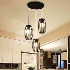 Mua Bộ đèn thả treo trần lồng trụ LT100 - kèm bóng LED và đế ốp trần (có ship hỏa tốc nội thành HN)