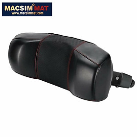 Gối tựa đầu ô tô cao cấp nhãn hiệu Macsim CHP03B màu đen, nâu , be (tích hợp giá cài điện thoại)