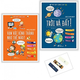 Combo Sách Hỏi Đáp Cùng Em: Vạn Vật Hình Thành Như Thế Nào + Trời Và Đất (Tặng Bookmark )