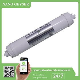Lõi lọc nước số 7, Lõi Nano Silver Ag+ Nano Geyser, Dùng cho các dòng máy lọc nước RO, NANO, UF, Geyser, Kangaroo, Karofi, Aqua - Hàng Chính Hãng