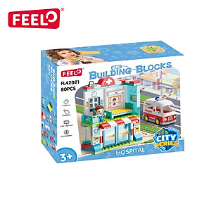 FEELO - 42021 - Lắp Ráp Bệnh Viện (76 Chi Tiết)