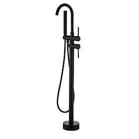 Sen cây đặt sàn cho bồn tắm màu đen BRODA B6710