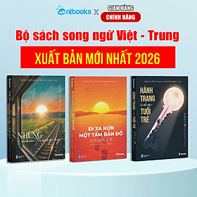 Sách Song Ngữ Việt Trung - Bộ 3 Cuốn Tự Học Tiếng Trung Giao Tiếp Hàng Ngày - Có Pinyin Phiên Âm Bồi