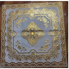 Mua Khăn trải bàn vuông 50x50cm ren hoa cao cấp
