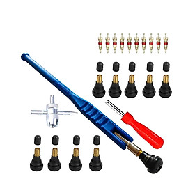 23 Pieces Tyre  Removal Tool ,Tyre  Repair Tool  /Multifunctional/ Tire  Stem Puller Tools Set for Car /Truck /Motorcycle