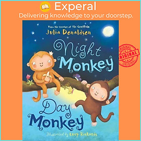 Sách - Night Monkey, Day Monkey by Lucy Richards (UK edition, paperback)