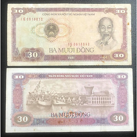 Mua Tờ tiền lạ Việt Nam 30 đồng Bến Cảng Nhà Rồng - Chất lượng như hình  Tiền xưa thật 100%