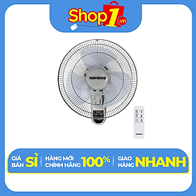 Mua Quạt treo tường Nanoco NWF1612RC-G Xám - Hàng chính hãng - Chỉ giao HCM