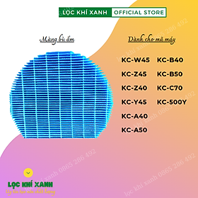 Màng lọc Sharp KC 40-45 W45, Y45, A40, Z40, Z45, B40, B50, C70, 500Y2, 450Y3. Màng lọc không khí, hepa, carbon giá rẻ. Hàng nhập khẩu