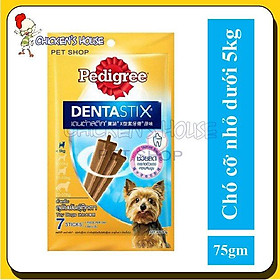 Bánh xương cho chó kiểng Pedigree Dentastix 60g