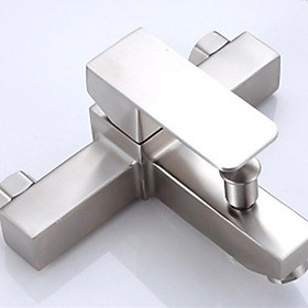 Mua Bộ Củ Sen Tắm Nóng Lạnh Vuông Inox 304 Gồm Củ Sen Vuông Gật gù  Tay Sen  Dây Sen Chống Xoắn Dài 1 5m  Đế Cài  Ốc Vít Đầy Đủ