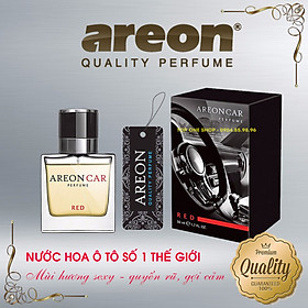 Nước hoa ô tô cao cấp AREON Car Red Perfume 50ml - NHẬP KHẨU BULGARIA