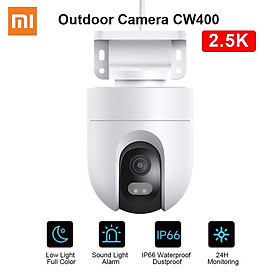 Máy ảnh ngoài trời Xiaomi CW400 2.5K Smart 360 PTZ WiFi CCTV Giám sát video Webcam IP66 Waterproof MI Home Secuirty IP Camera