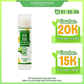 Son Nha Đam Dưỡng Ẩm, Giảm Thâm Môi Milaganics 4.5g (Cây)