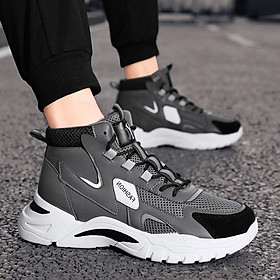 Giày Nam Giày Sneaker Thể Thao Nam Cổ Cao Phong Cách Hàn Quốc M30