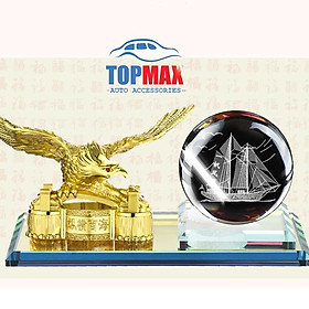 Mua Tượng Quả Cầu Pha Lê Và Đại Bàng Dang Cánh Uy Mãnh