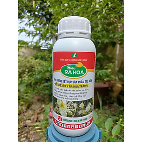 Mua SIÊU RA HOA 500ML - PHÂN BÓN LÁ KÍCH THÍCH RA HOA  KÉO MẦM HOA RA MẠNH HƠN  ĐỒNG LOẠT
