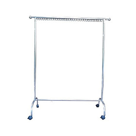 Sào phơi đồ inox cao cấp có bánh xe có khoen