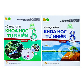 Hình ảnh Sách - Combo Vở thực hành khoa học tự nhiên 8 - tập 1 + 2 ( kết nối )