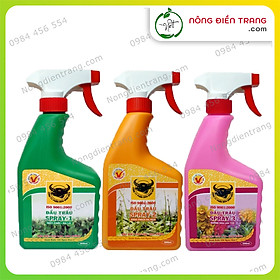 Hình ảnh Combo Ba Phân Bón Lá Đầu Trâu SPRAY 1 - SPRAY 2 - SPRAY 3 - Chai 500ml - Kích Thích Nảy Chồi, Ra Lá, Ra Hoa, Dưỡng Hoa Lâu Tàn VTNN Nông Điền Trang