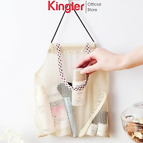Mua Túi Lưới Đa Năng  Giỏ Treo Tường Để Hành Tỏi  Hoa Quả  Túi Đựng Mỹ Phẩm  Vật Dụng Cá Nhân  Kèm Móc Dán. Kingler 5270