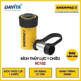 RC102 Kích thủy lực 1 chiều, hãng Enerpac, Tải nâng: 10 tấn, hành trình: 50mm