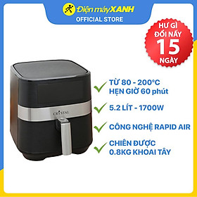Mua Nồi chiên không dầu Crystal TXG-S5T14 5 lít - Hàng chính hãng