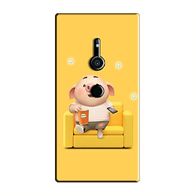 ỐP LƯNG IN ĐÍNH ĐÁ DÀNH CHO SONY XPERIA XZ2