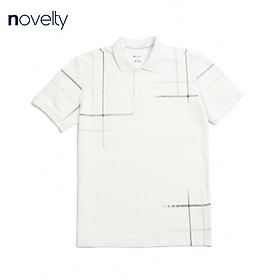 Áo thun nam Polo NOVELTY dệt họa tiết 210133N