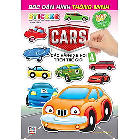 Sticker Bóc Dán Hình Thông Minh - Các Hãng Xe Hơi Trên Thế Giới 4