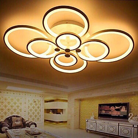 Mua Đèn LED Mâm Ốp Trần MN007   Đèn Led Trang Trí Phòng Khách  Đèn ốp trần phòng ngủ - 3 Chế Độ Sáng