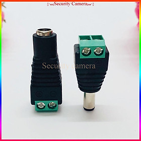 Mua Dc Jack dc nối nguồn đực - cái giắc nguồn dc vặn vít chuyên dùng nối cấp nguồn cho các thiết bị từ 1v - 40v