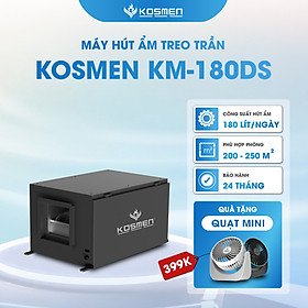 Mua Máy Hút Ẩm Âm Trần Kosmen KM - 180DS Công Suất 180 lít/ngày - Hàng Chính Hãng BH 24 tháng