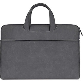 KAMLUI K computer bag 15/15.6 inch portable men and women apple macbook pro small new air millet Huawei Lenovo ASUS Dell notebook ST06-15 dark gray