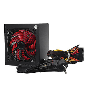 Max 650W Power Supply ATX 12V PC Computer Power Supply For Desktop Gaming Computer