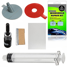 Windshield Repair Kit DIY Car Window Windscreen Glass Scratch Repair Sets for Fix Auto Glass Windshield Crack Chip