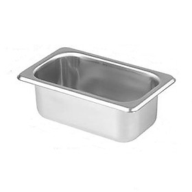 Bộ 2 Khay Inox 1/9 Đựng Thạch Topping, Đựng Thưc Phẩm - 65mm