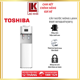 Cây nước nóng lạnh Toshiba RWF-W1664TV- Thiết kế bình inox liền khối