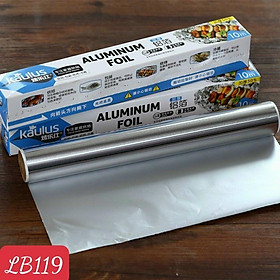 Mua Giấy Bạc Nướng Thịt  Nướng Cá Dài 10mét   Dày 15 MICRON Xài Cả Năm Luôn
