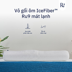 Vỏ Gối Ôm IceFiber™ Ru9 Mát Lạnh - Công Nghệ Sợi Lạnh Mang Lại Cảm Giác Ôm Thoải Mái, Mát Mẻ