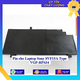 Pin cho Laptop Sony SVF15A Type VGP-BPS34 - Hàng Nhập Khẩu New Seal