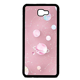 Ốp in cho Samsung Galaxy J7 Prime Họa Tiết Nền Hồng - Hàng chính hãng