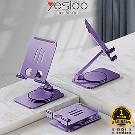 Mua Giá đỡ Điện thoại Để bàn cho iPad  Máy tính bảng Xoay chỉnh 360 độ Chất liệu Hợp Kim Nhôm Cao cấp Có thể Gấp gọn Siêu di động Mã K6 - Hàng Chính Hãng