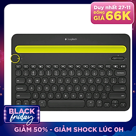 Bàn Phím Không Dây Logitech K480 - Hàng Chính Hãng