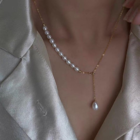 Dây Chuyền Hạt Ngọc Trai Nước Ngọt 7 - 8 Ly Độ Sáng 5A - Trường Thịnh Ngọc Trai