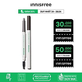 CHÌ KẺ CHÂN MÀY INNISFREE AUTO EYEBROW PENCIL 0.3G