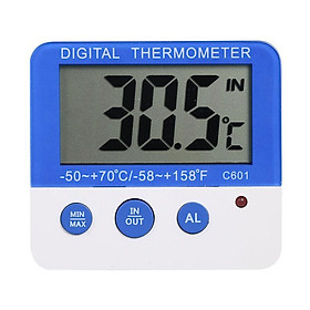 Nhiệt kế tủ lạnh điện tử Nhiệt kế máy đo nhiệt kế -50-+70 độ Celsius